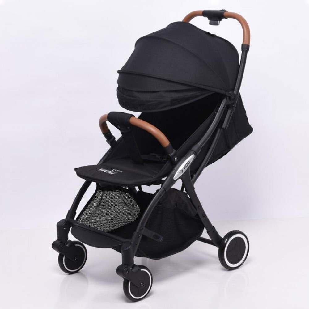 Violi Baby Stroller Auto Fold Kereta Dorong Bayi - Black