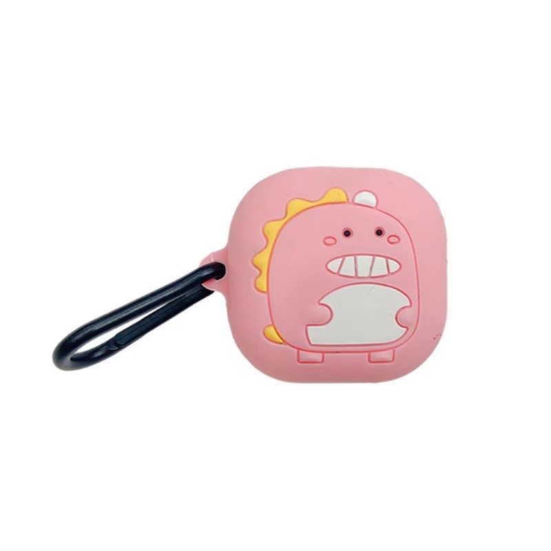 Cute Dinosaur Protective Cover Silicone Case for Galaxy-Buds Pro/Live Earphone