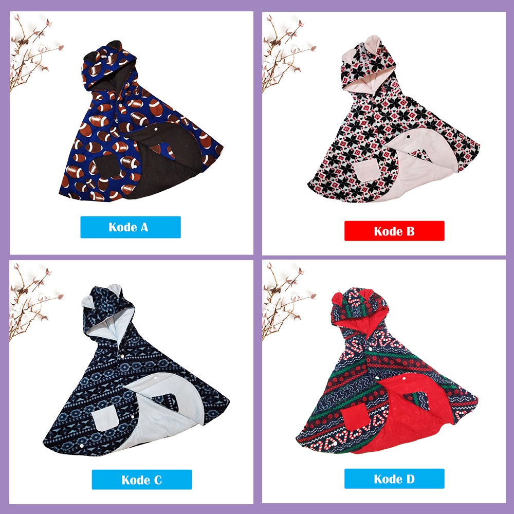 BABY CAPE Selimut Bayi Newborn-3thn Jaket Anak Bayi Murah-1