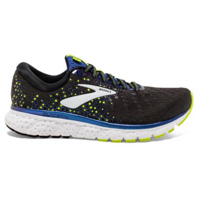 Sepatu Lari Running Shoes Brooks Glycerin 17 Original - Black Green