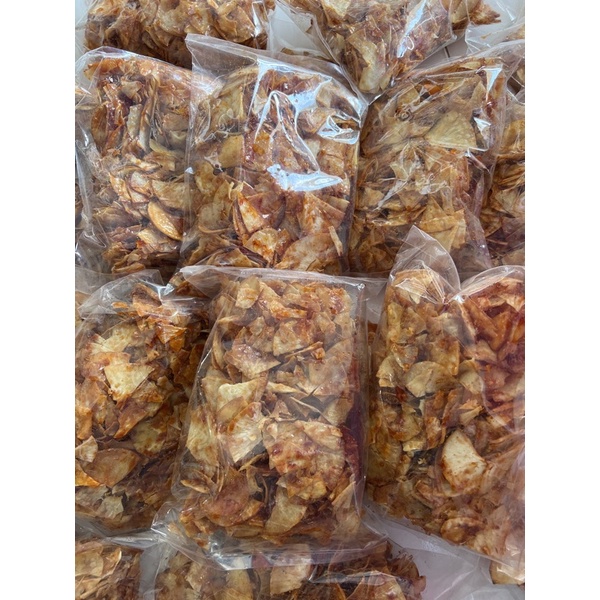 

Kripik Ubi Pedas Manis 500gr