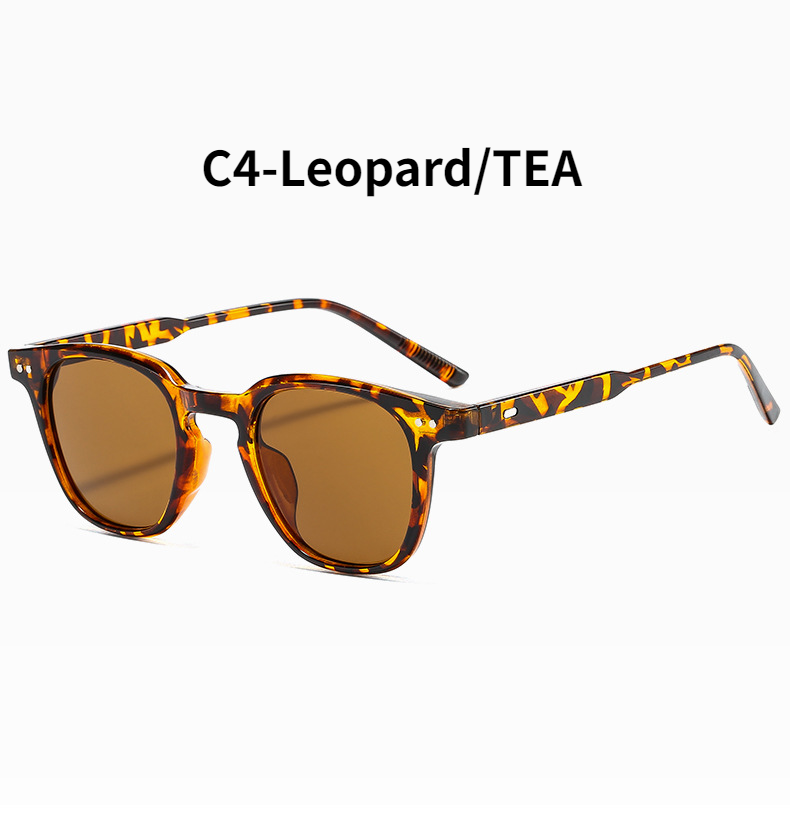 2021 fashion round frame ins trend literary retro sunglasses