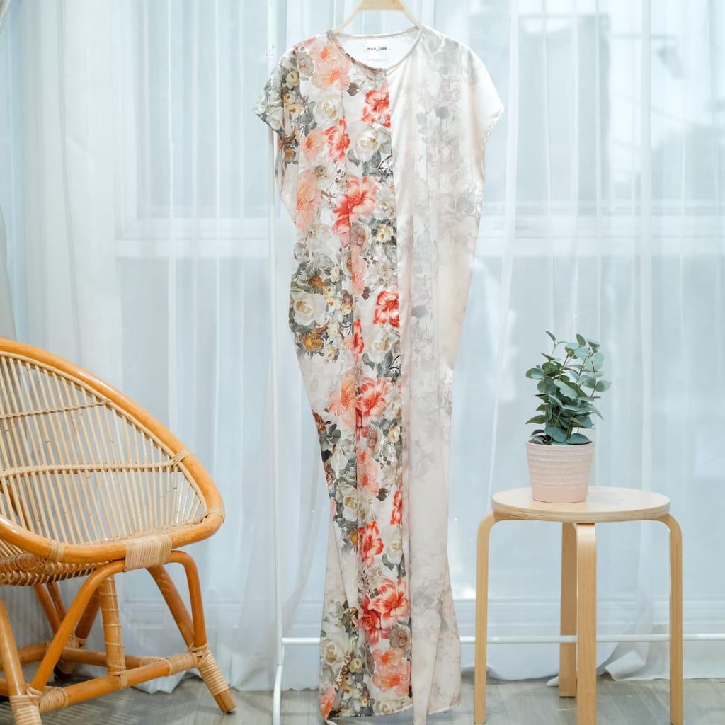 Dress Panjang Maxi Bahan Silk Halus