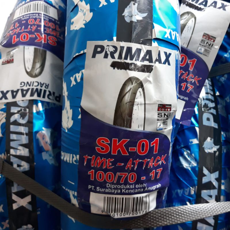 BAN LUAR 100/70-17 PRIMAAX SK01 NON TUBLES 100 70 17 PRIMAX