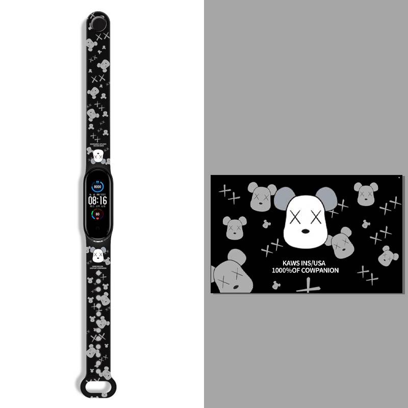 For Mi Band 6 5 7 Strap Wrist Band For Xiaomi Mi Band 7 5 4 3 Strap Silicone Wristbands For Miband 6 7 Bracelet xiaomi band 5 xiaomi band 3 xiaomi band 6