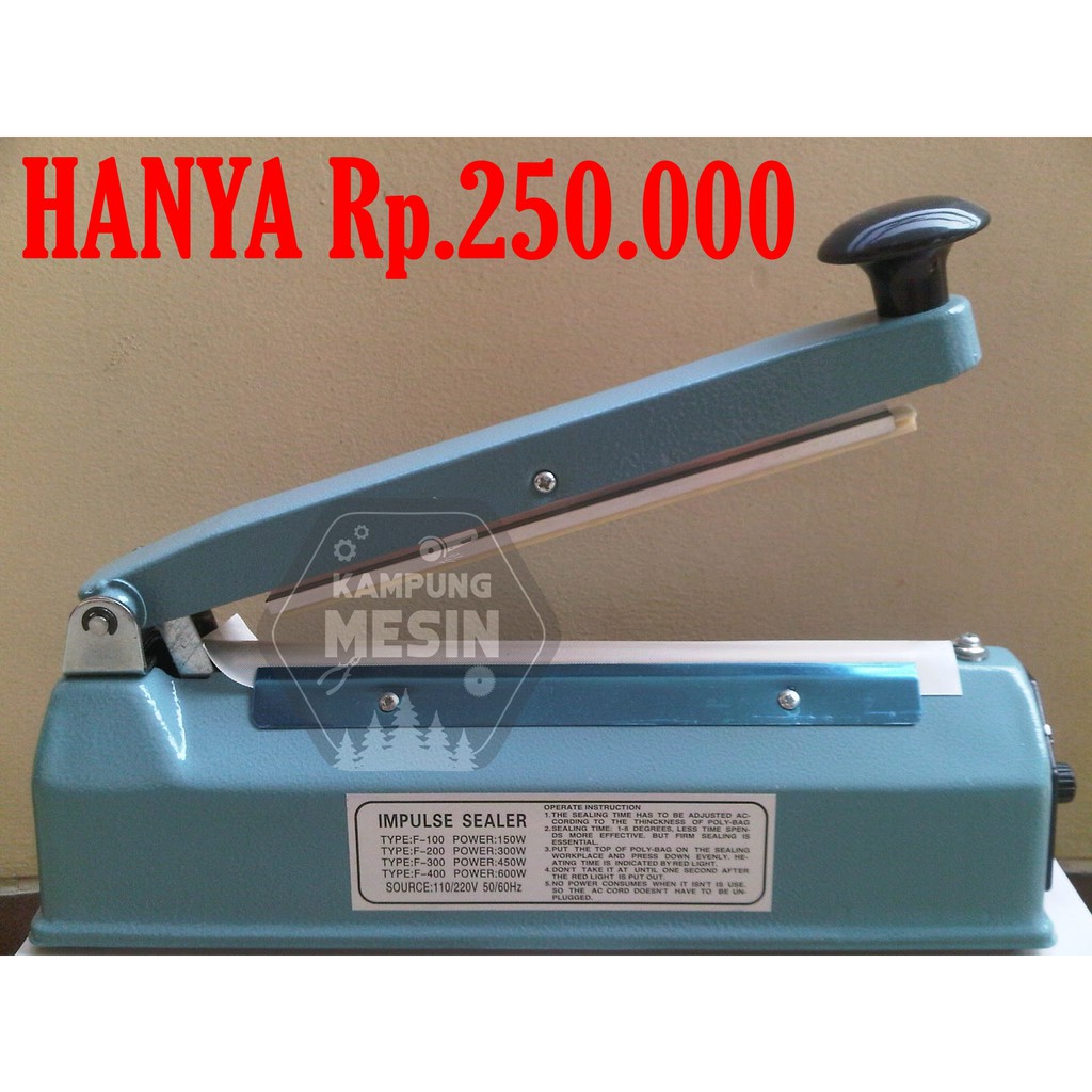 Press plastik 30cm impulse sealer 30cm sealer PFS300 Matrix