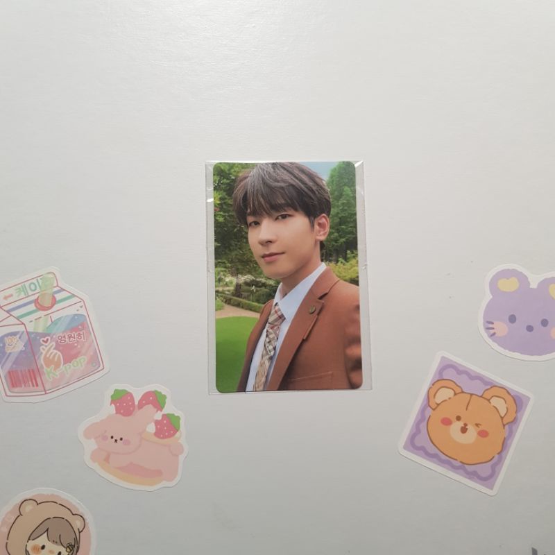 [BOOKED] PHOTOCARD WONWOO WONU SOCIAL CLUB DA CAPO SEVENTEEN SVT PC AL FINE