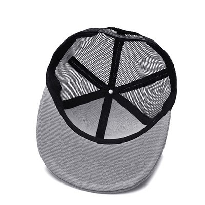 Topi Pengemudi Truk Flat Brim Dapat Disesuaikan Beberapa Warna pria dan wanita topi baseball pria dan wanita di sepanjang topi jaring kosong topi hip-hop