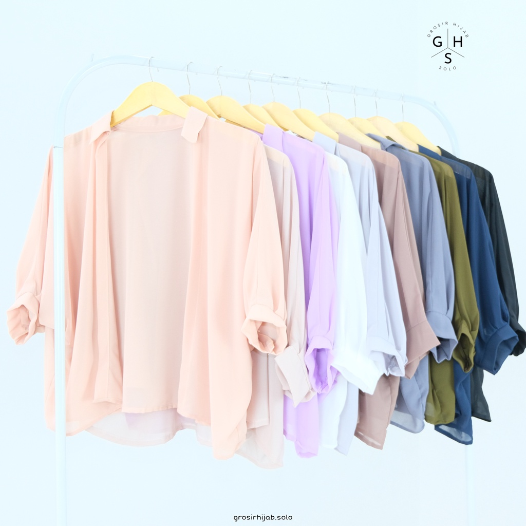 (AMD) CARDIGAN ZOLLA BATWING OUTER ATASAN WANITA CERUTI