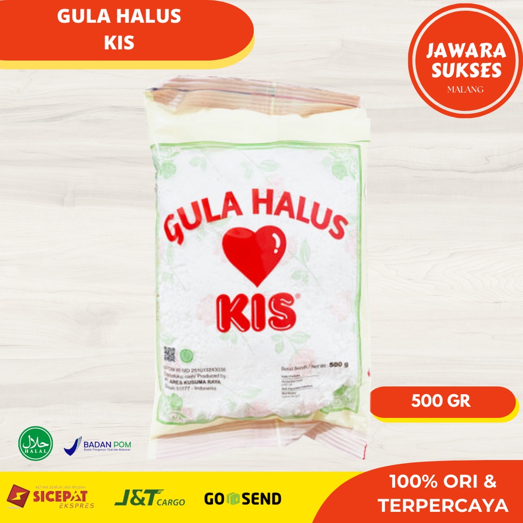 

Gula Halus KIS 500gr | Gula untuk Topping Donat