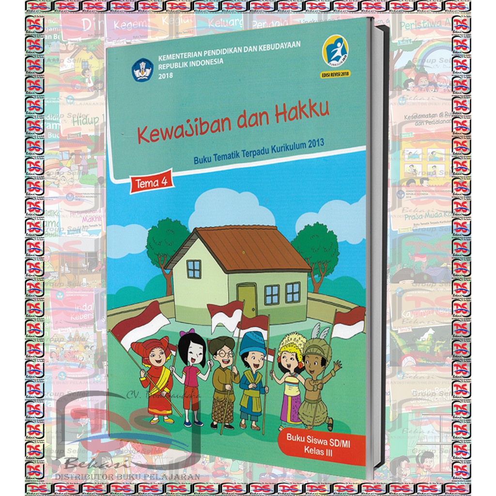 BUKU SISWA Kelas 3 SD Tema 4 Semester 1 Kurikulum 2013 Edisi REVISI 2018 | Shopee Indonesia