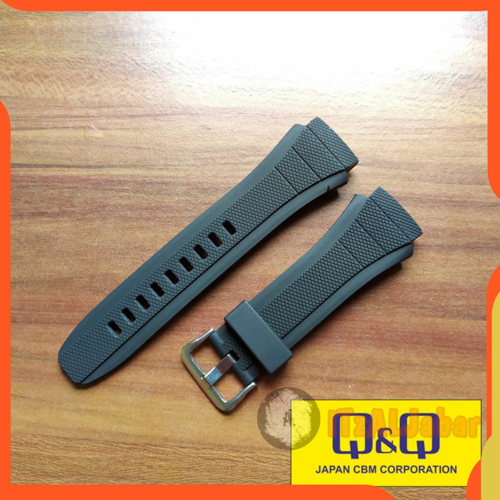 Tali jam tangan Q&amp;Q M145 Rubber strap Tali jam QQ M145