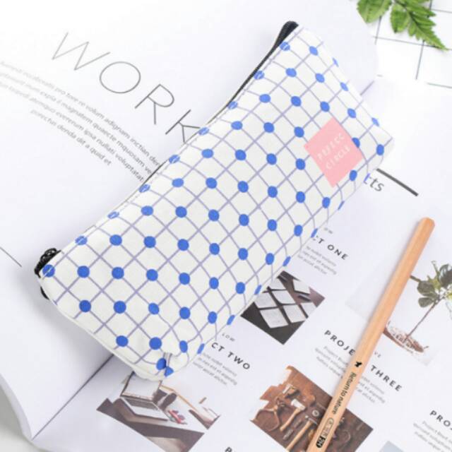 

Tempat Pensil Pencil Case Geometry Circle