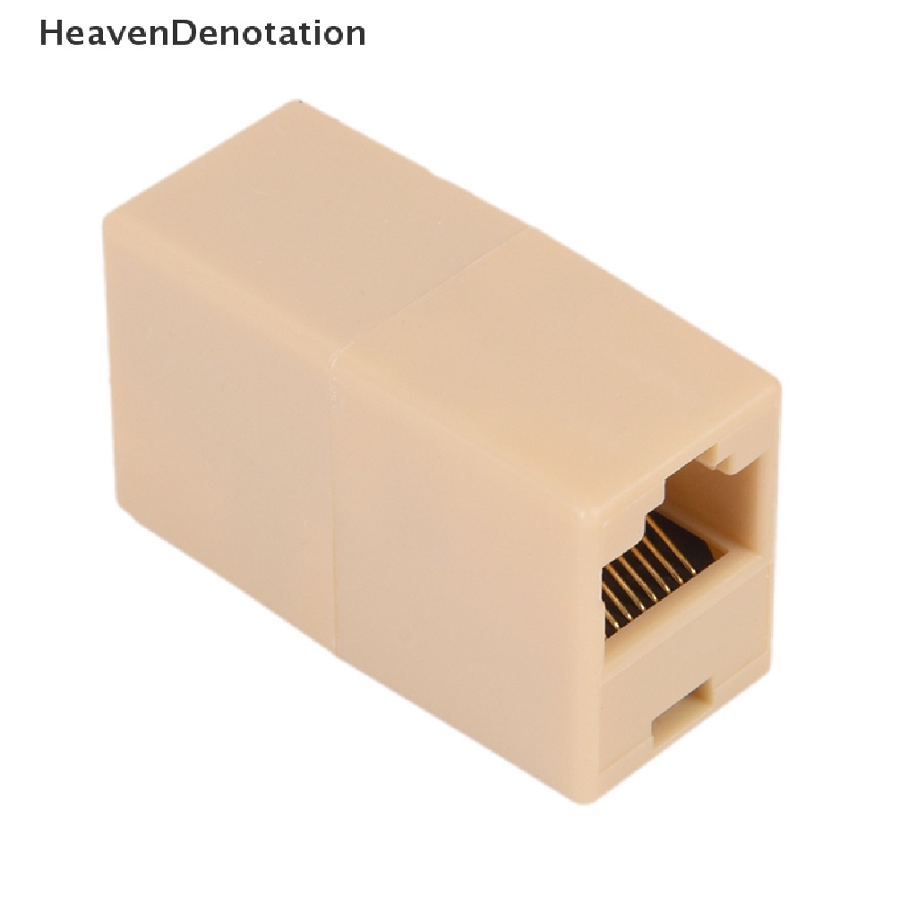 [HeavenDenotation] RJ45 LAN Ethernet Network Cable Coupler Female Joiner Cat 5e Cat 6