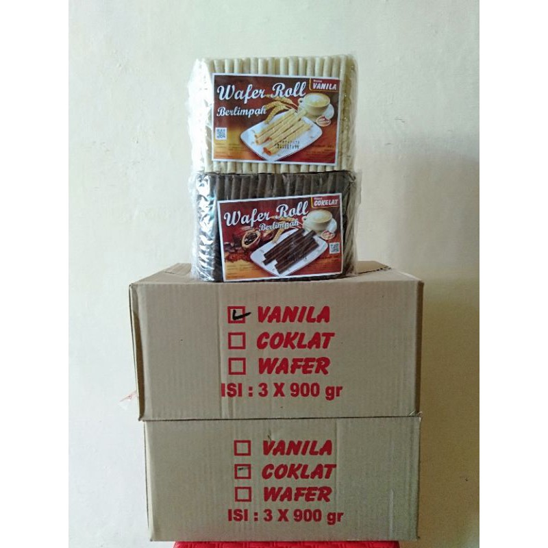 WAFER ROLL MEZZO COKLAT