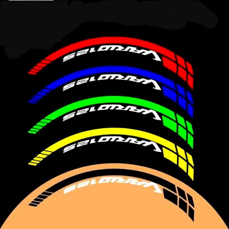 STICKER STIKER LIS VELG VARIO 110 125 150