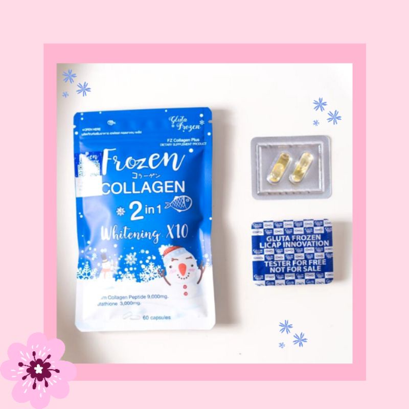 FROZEN COLLAGEN ORIGINAL Gluta Frozen Thailand / Collagen Drink