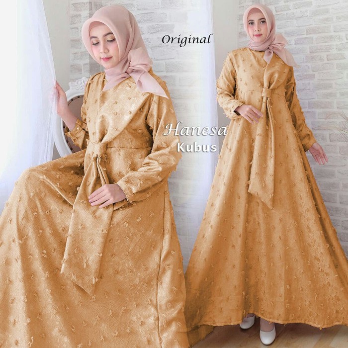 F GAMIS GLITTER HANESA KUBUS JUMBO JACQUARD IMPORT GLITTER ( BULU TIMBUL RUBIAH )