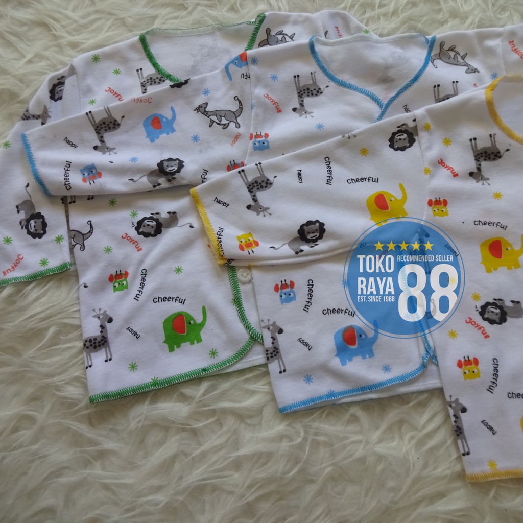 3 Pcs Baju Bayi Newborn Lengan Panjang Merek ALOY Murah Berkualitas-3