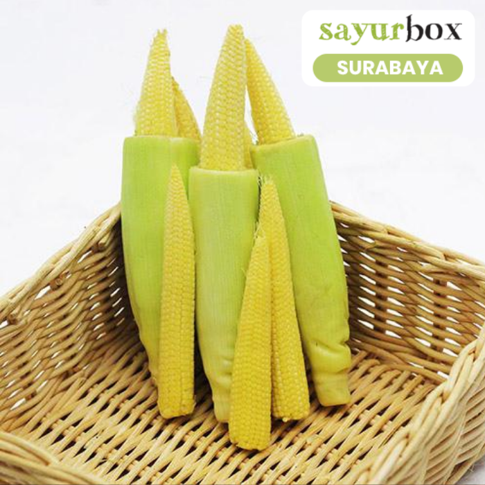 

Jagung Acar Conventional 1 kg (Sayurbox) - SURABAYA