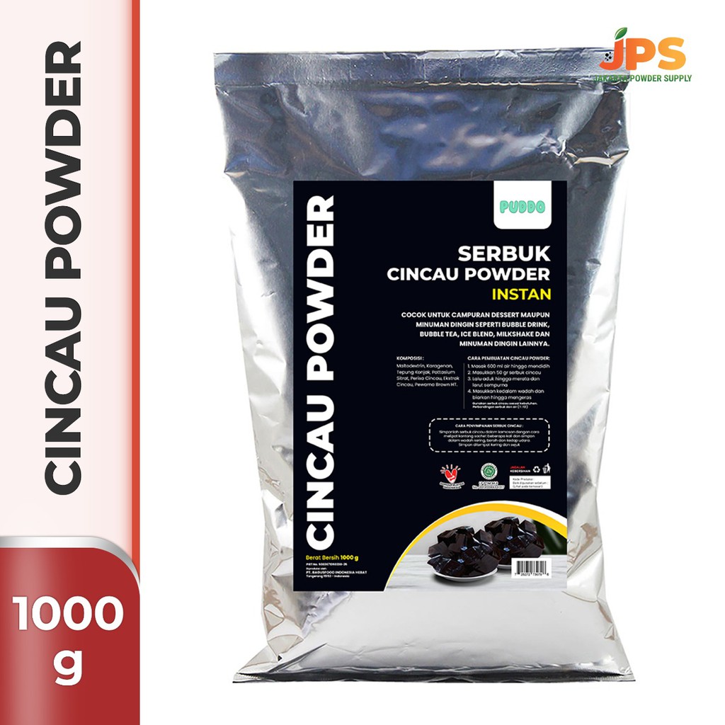 

Bubuk Cincau Powder (Topping Minuman) 1 Kg jps