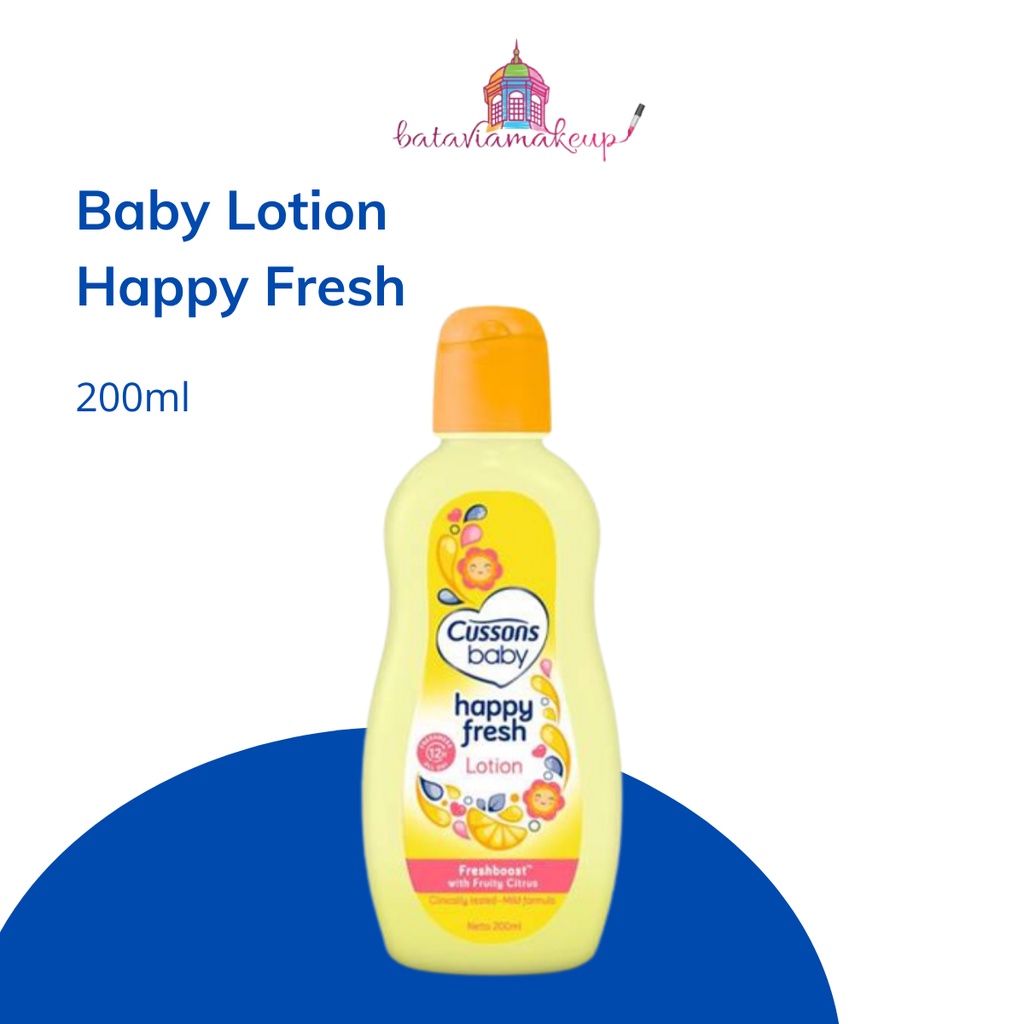 CUSSONS BABY LOTION HAPPY FRESH 200ML