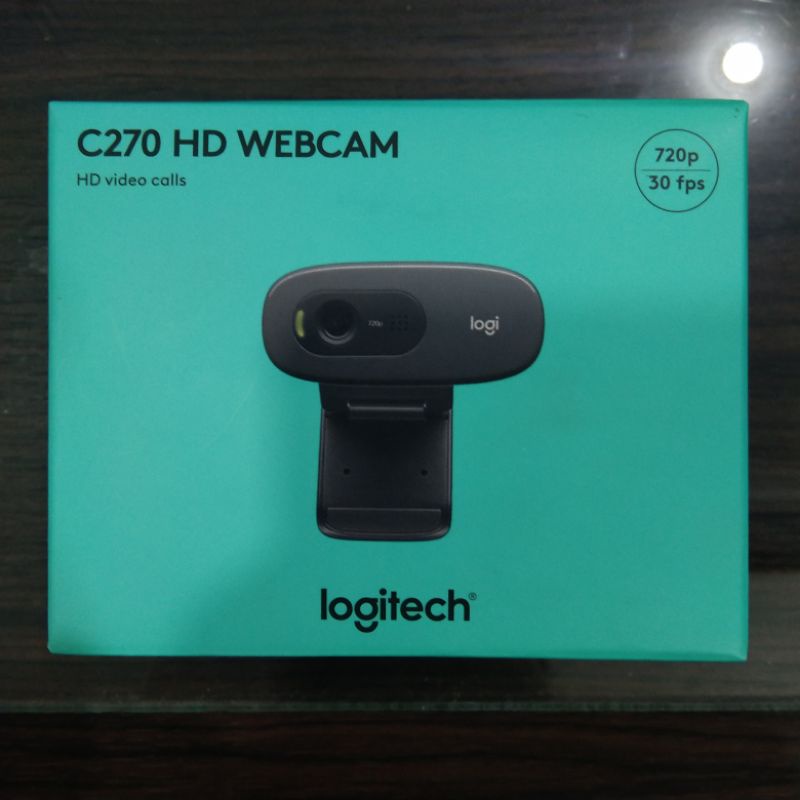 Webcam Logitech C270 HD 720p 30 fps HD Webcam Zoom
