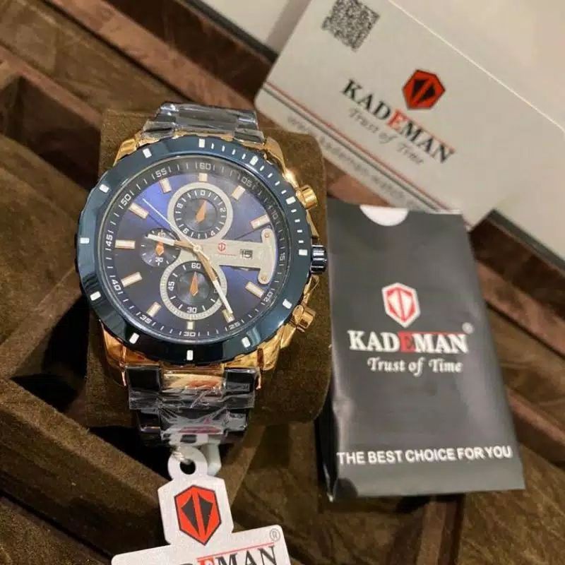 JAM KADEMAN ORIGINAL RANTAI STAINLISS STEEL