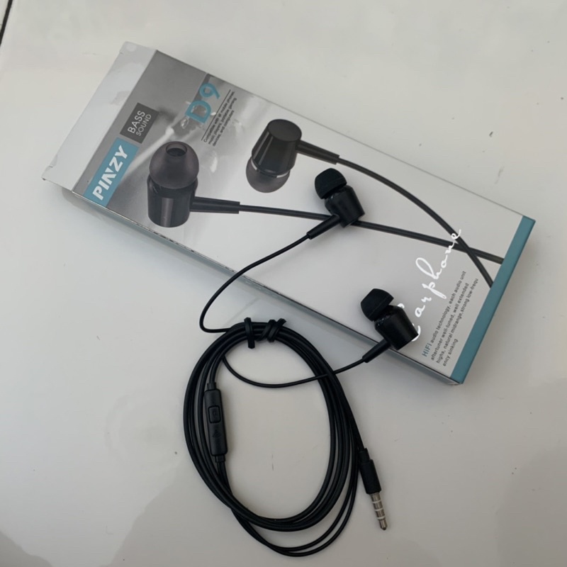 HEADSET EARPHONE PINZY D9 FULLBASS