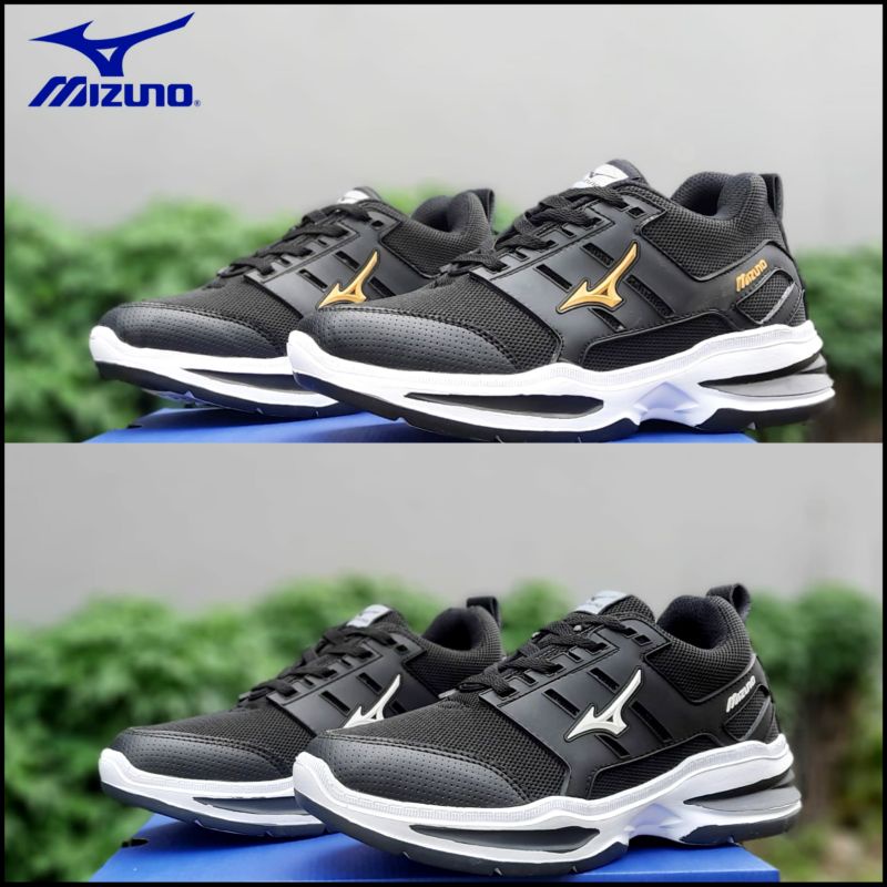 Laris Sepatu Mizuno Promo Lebay Olahraga Pria Badminton Bulutangkis Murah