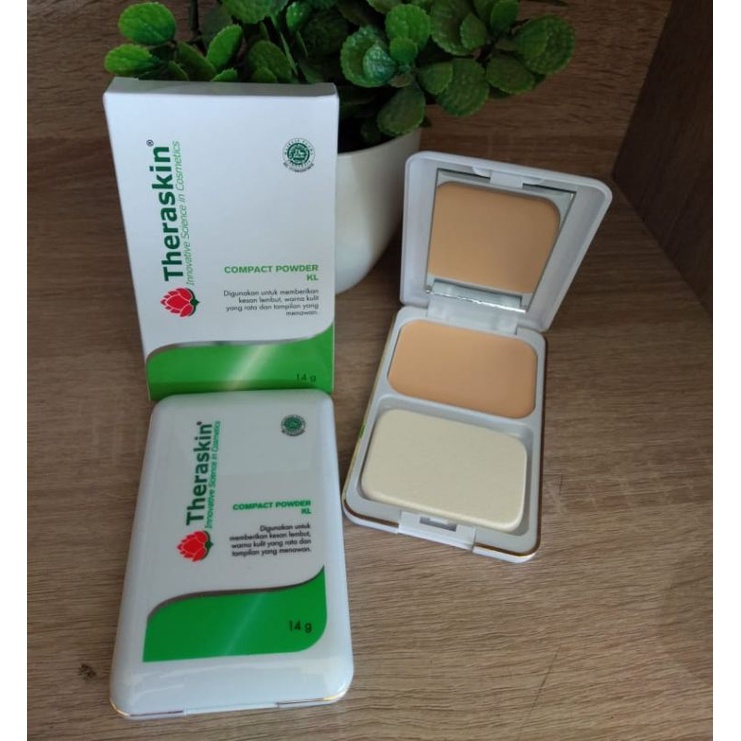 Theraskin Compact Powder KL / Bedak Padat Kuning Langsat