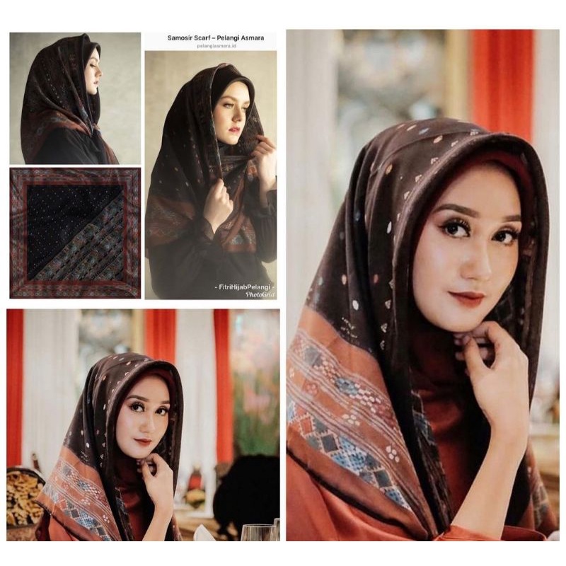 Preloved Pelangi Asmara scarf