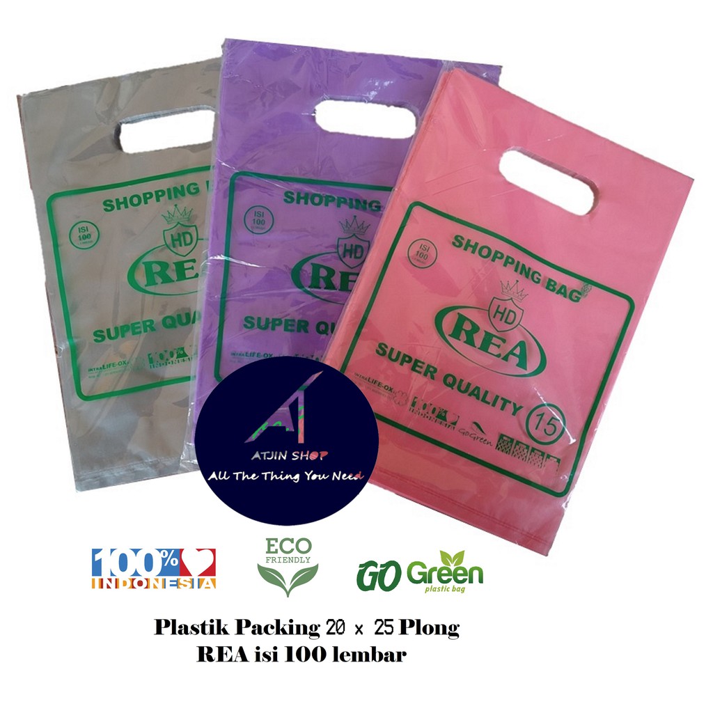 Plastik REA isi 100 pcs Eco Friendly