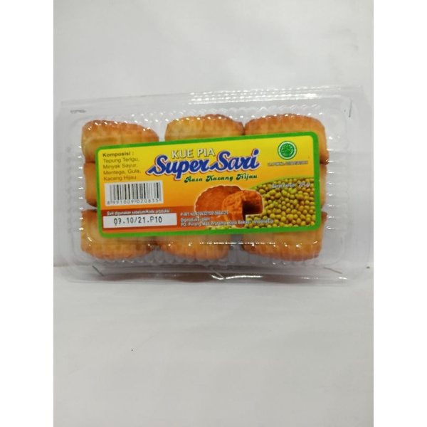 kue pia basah isi kacang ijo kupas