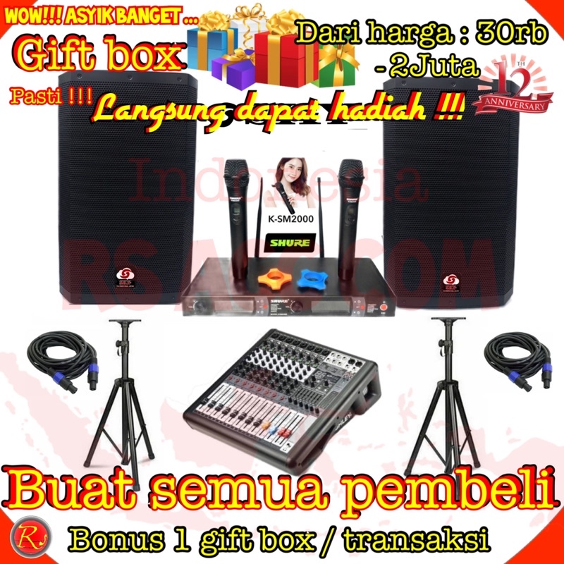 Paket sound 15 inch promo 17 merdeka sky audio