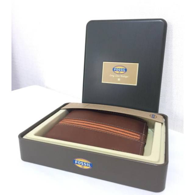 Fossil Dompet Pria - Fossil Leather Wallet