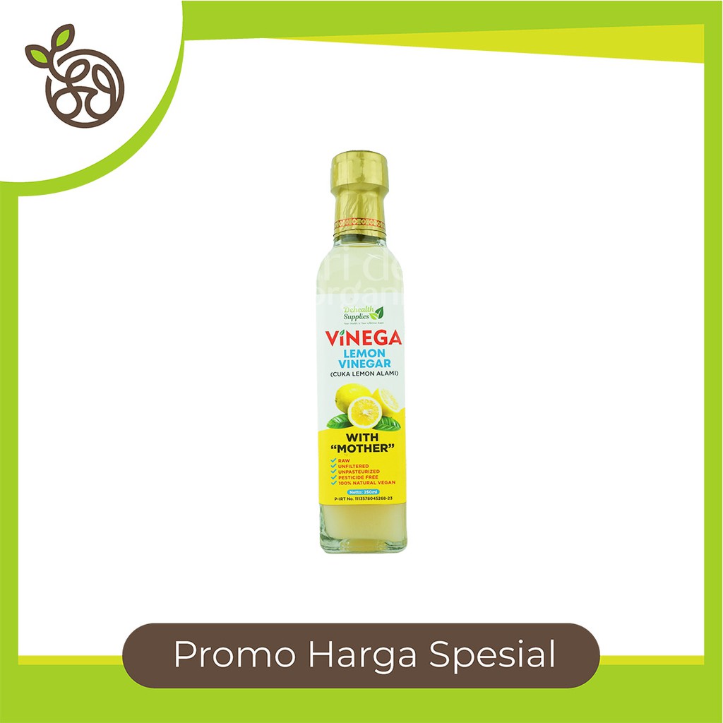 

DEHEALTH SUPPLIES VINEGA LEMON VINEGAR WITH MOTHER CUKA LEMON