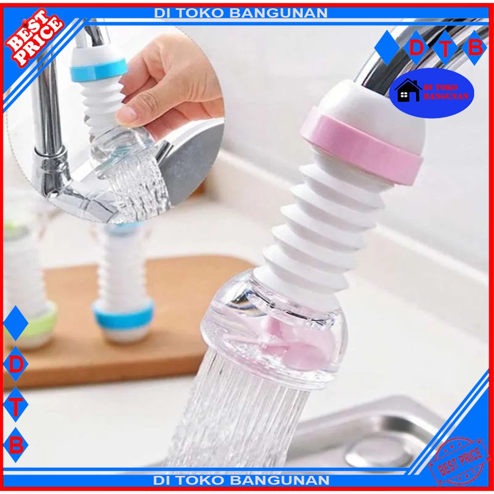 Filter Saringan Kran Air Kipas Kincir Putar Sambungan Keran FLEXIBLE Faucet Kepala Wastafel