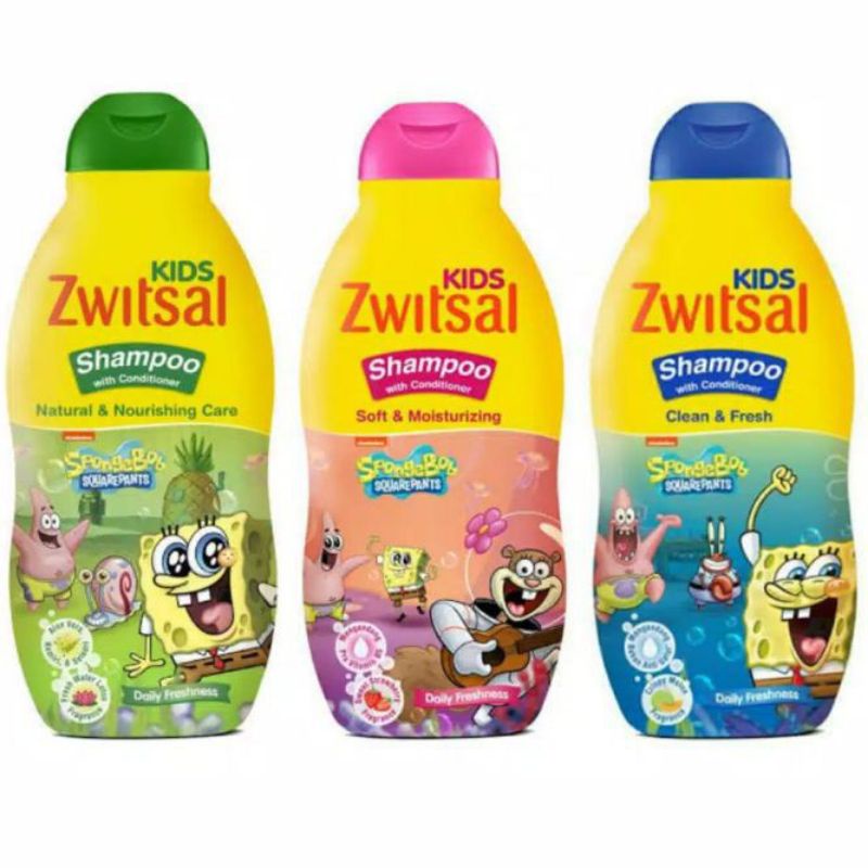 READY ZWITSAL SHAMPOO WITH CONDITIONER KIDS 180ML