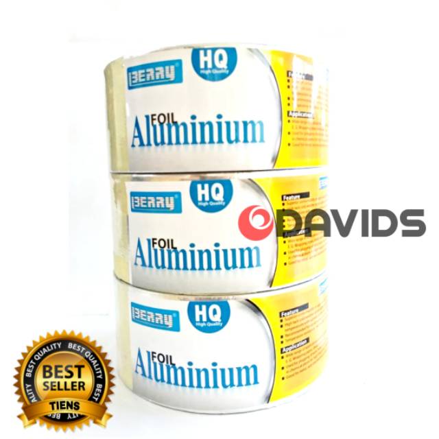 Isolasi lakban alumunium aluminium foil tape