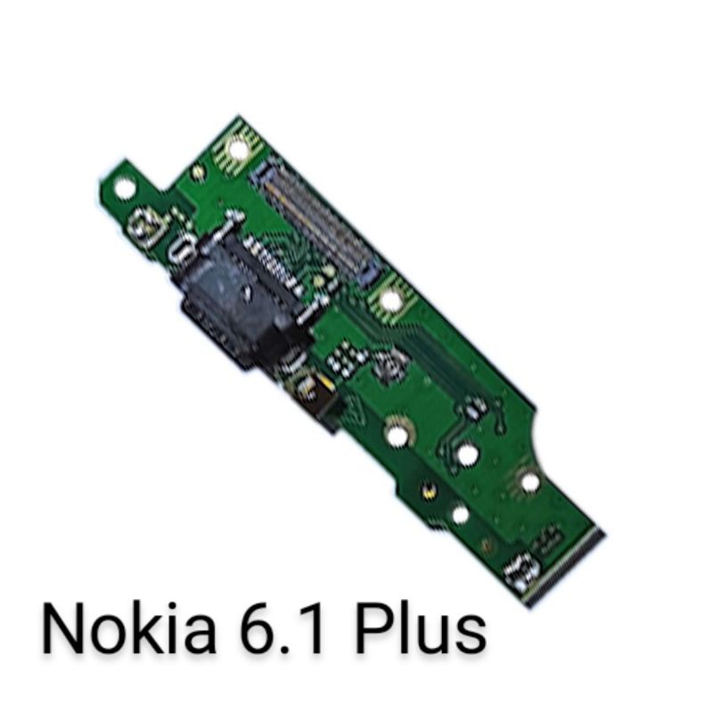 Papan Charger Nokia 6.1 Plus | Nokia6.1Plus PCB UI+Mic Connector Charger Board Konektor Cas Flexible Flexibel Carger Original