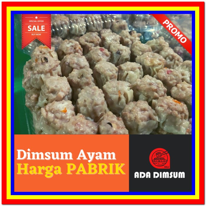 

✨COD✨ DIMSUM AYAM HARGA MURAH LANGSUNG DARI PABRIK DIMSUM - 100