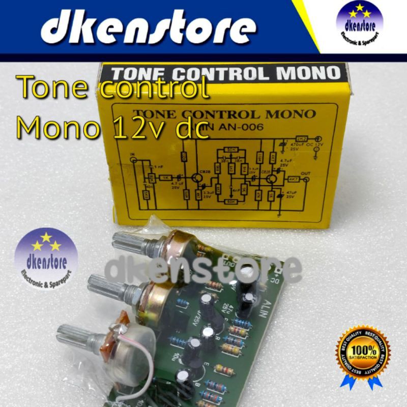 Kit Tone control Mono Alin AN006 dc 12v