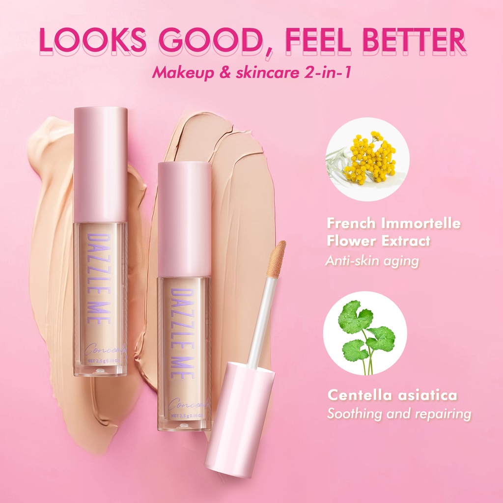 READY DAZZLE ME Our Secret Cover Concealer - Liquid Makeup Tahan Lama Matte