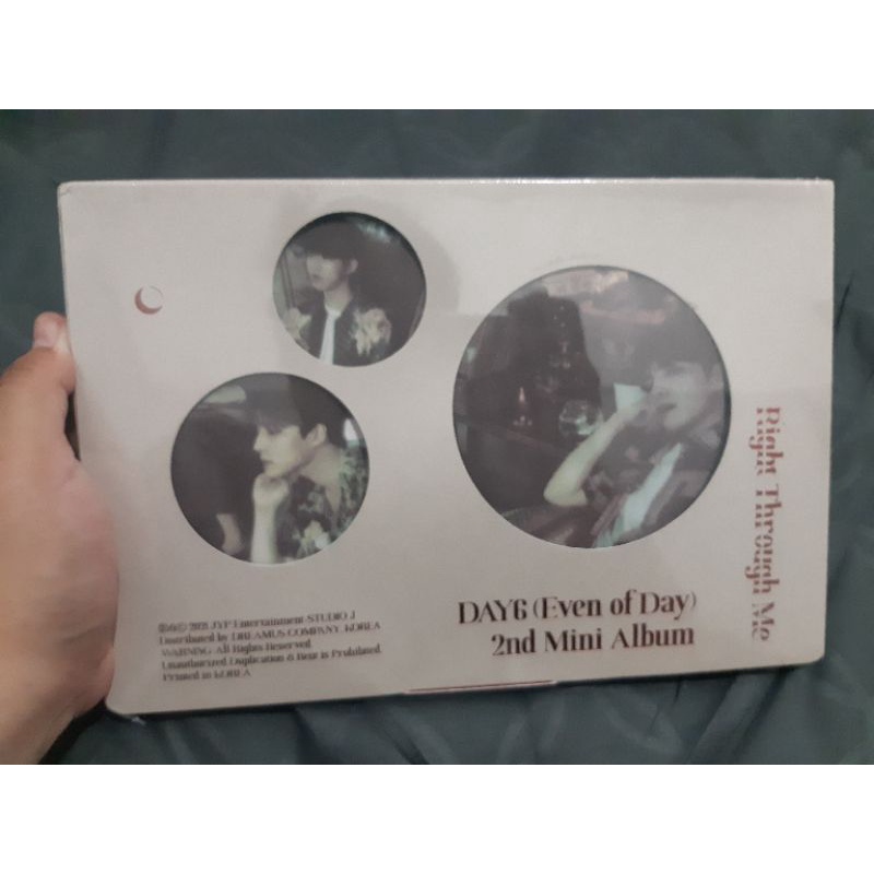 Sealed album Day6 E0D Right Through Me