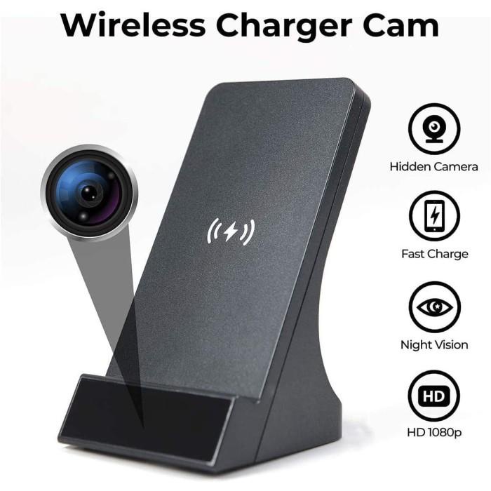 Wireless Charger Cam Hidden Spy Wifi Camera 1080P Hd 020