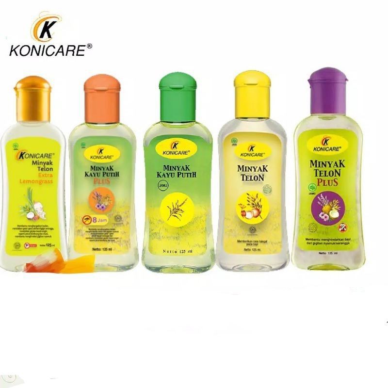 KONICARE Minyak telon / Minyak kayu putih 125 ml