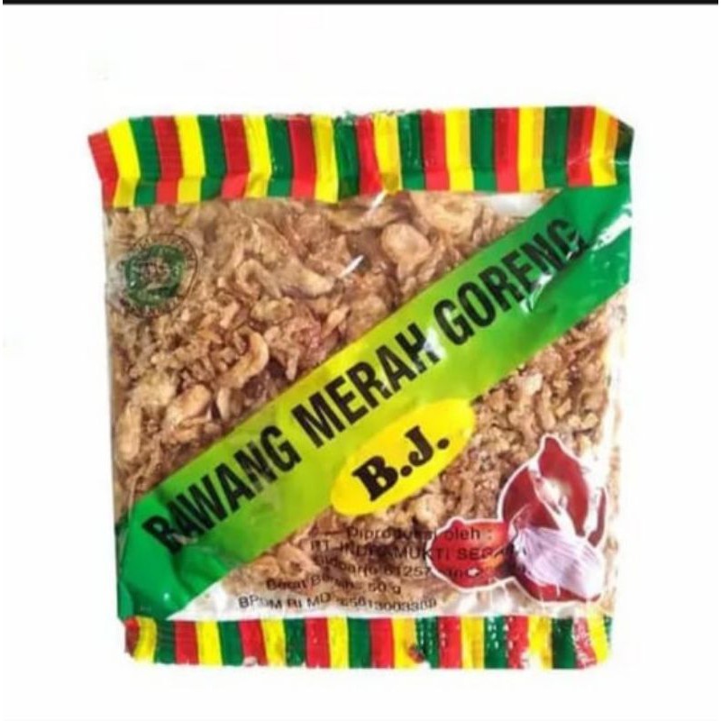 

Bawang goreng BJ 50 gr