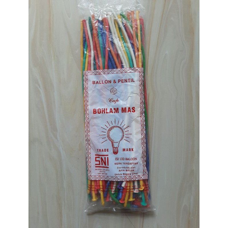 Balon pentil isi 100 pcs