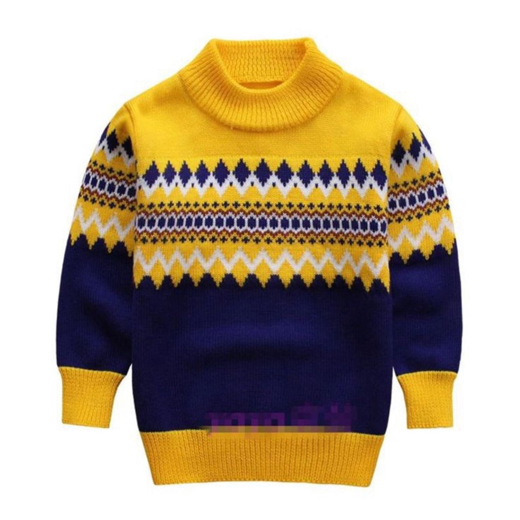 TokoMilkan Sweater Rajut anak Laki Laki Tribal Michael Kids | Atasan Anak Umur 1-6 Tahun